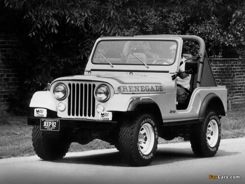 Images of Jeep CJ-5 Renegade 1981–82 (800 x 600)