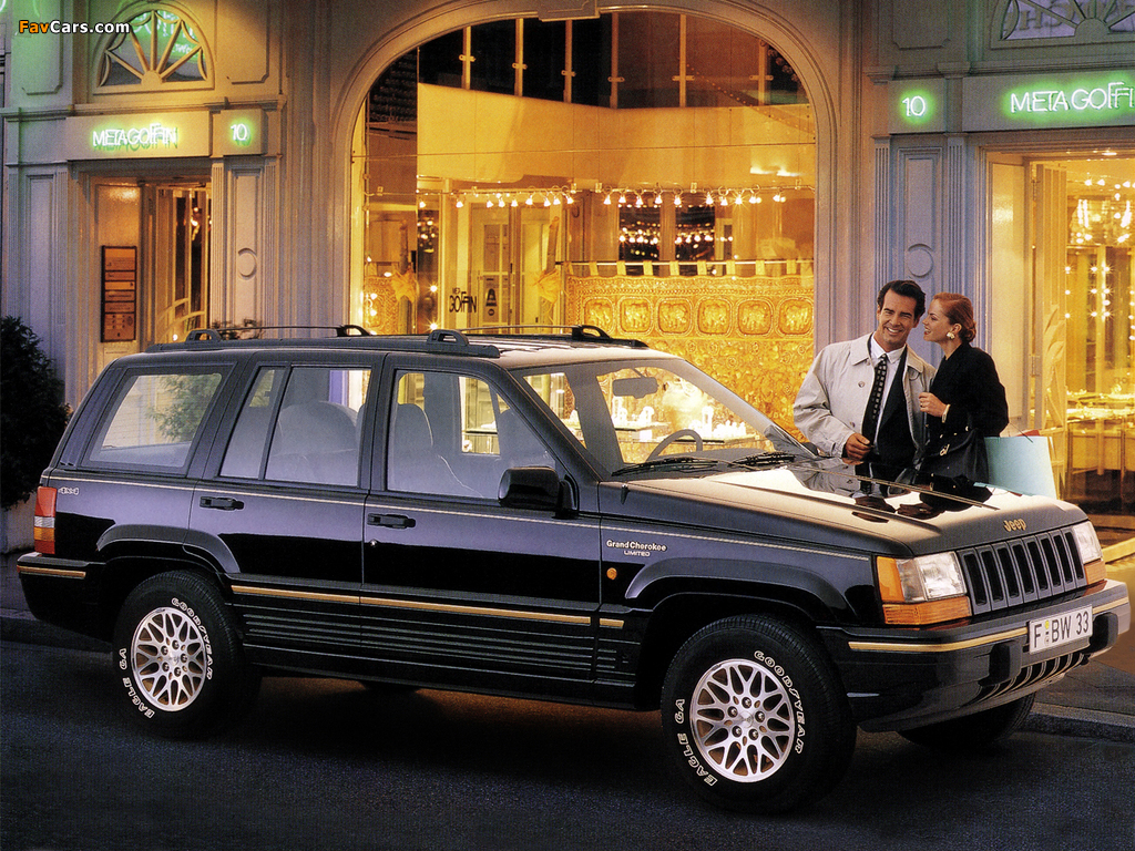 Images of Jeep Grand Cherokee Limited (ZJ) 1993–96 (1024 x 768)