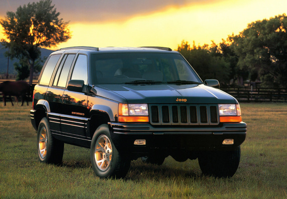 Images of Jeep Grand Cherokee Limited JP-spec (ZJ) 1996–98