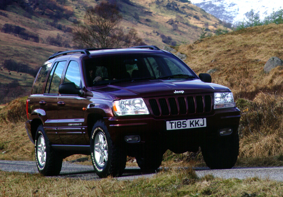 Images of Jeep Grand Cherokee UK-spec (WJ) 1998–2003