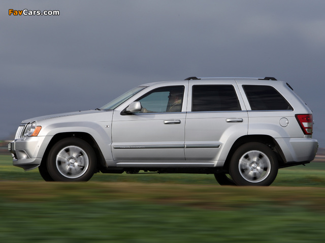 Images of Jeep Grand Cherokee CRD Overland (WK) 2008–10 (640 x 480)