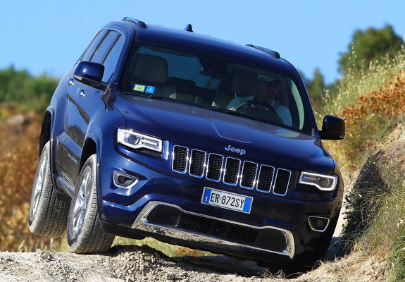 Images of Jeep Grand Cherokee Overland EU-spec (WK2) 2013