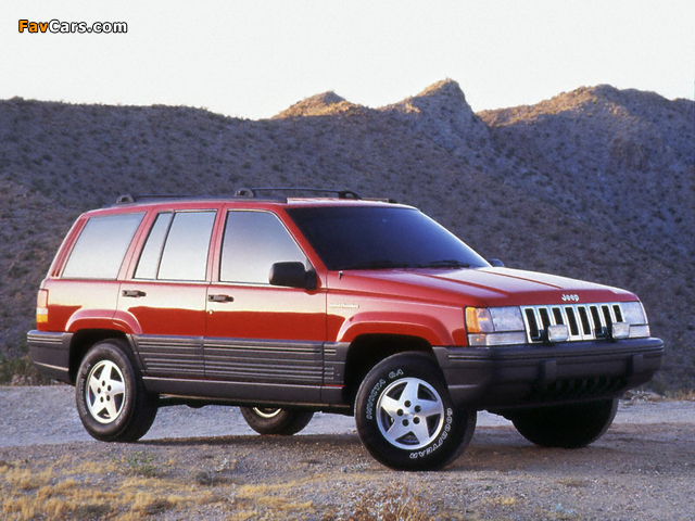 Jeep Grand Cherokee Laredo (ZJ) 1993–96 images (640 x 480)