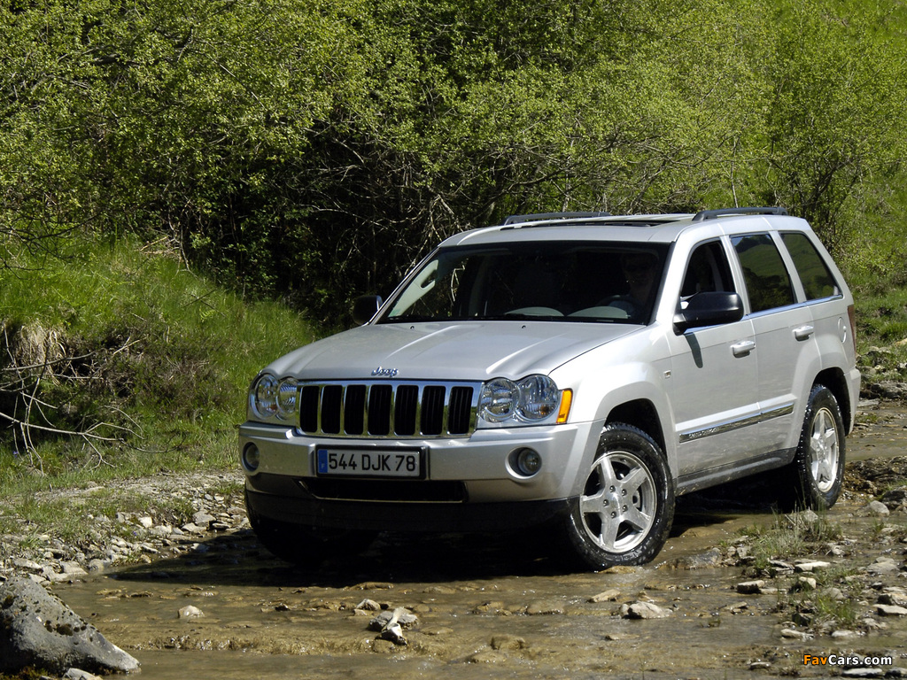 Jeep Grand Cherokee (WK) 2005–07 pictures (1024 x 768)