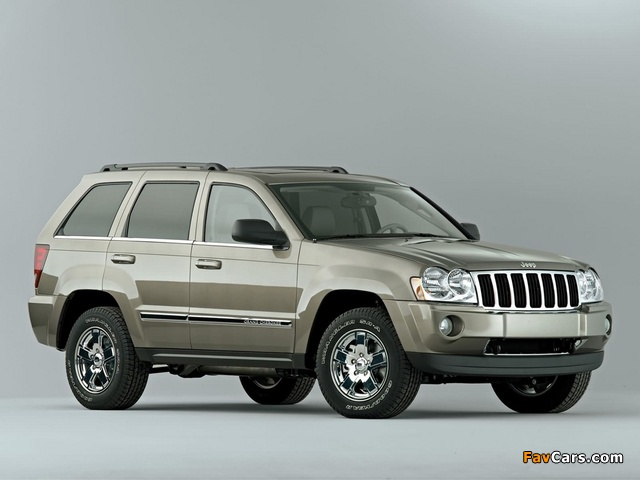 Jeep Grand Cherokee 5.7 Limited (WK) 2005–10 wallpapers (640 x 480)