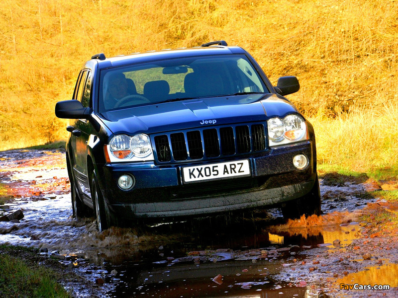 Jeep Grand Cherokee CRD Limited UK-spec (WK) 2005–07 images (800 x 600)