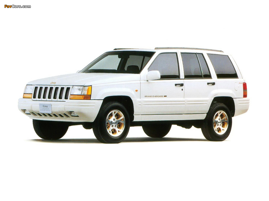 Photos of Jeep Grand Cherokee Limited JP-spec (ZJ) 1996–98 (1024 x 768)
