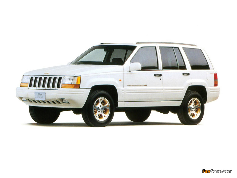 Photos of Jeep Grand Cherokee Limited JP-spec (ZJ) 1996–98 (800 x 600)