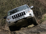 Photos of Jeep Grand Cherokee CRD Limited UK-spec (WK) 2005–07