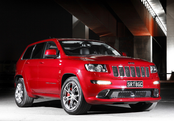 Pictures of Jeep Grand Cherokee SRT8 AU-spec (WK2) 2012–13