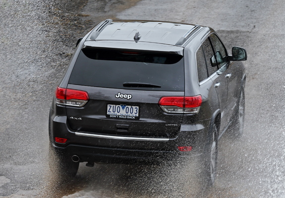 Pictures of Jeep Grand Cherokee Limited AU-spec (WK2) 2013