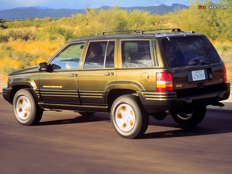 Pictures of Jeep Grand Cherokee Limited (ZJ) 199698 (800x600)