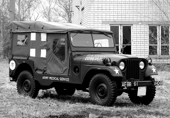 Pictures of Willys M170 Jeep Ambulance 1953–63