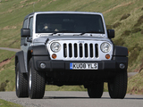 Images of Jeep Wrangler Sport UK-spec (JK) 2007
