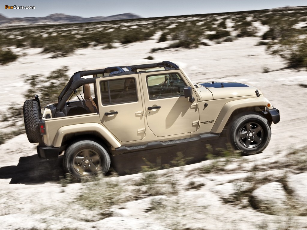 Images of Jeep Wrangler Unlimited Mojave (JK) 2011 (1024 x 768)