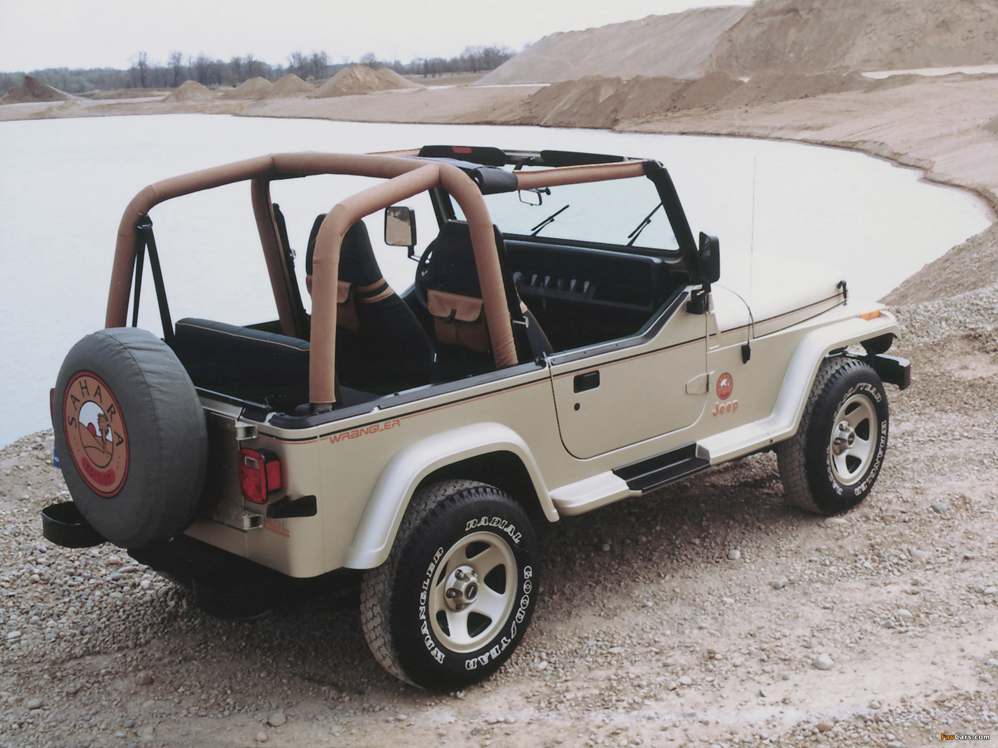 Jeep Wrangler Sahara (YJ) 1992 photos (2048x1536)