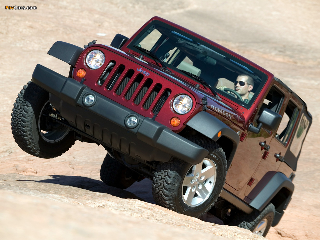Jeep Wrangler Unlimited Rubicon (JK) 2006–10 images (1024 x 768)