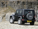 Jeep Wrangler Sport UK-spec (JK) 2007 images