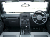 Jeep Wrangler Sport UK-spec (JK) 2007 images