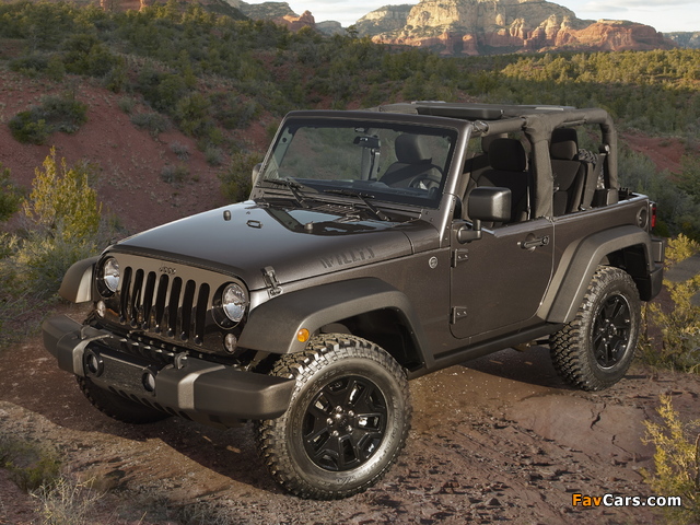 Jeep Wrangler Willys Wheeler (JK) 2014 images (640 x 480)