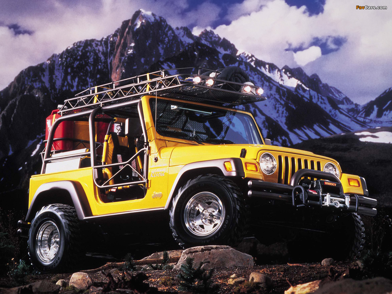 Photos of Jeep Wrangler Ultimate Rescue Concept (TJ) 1997 (1280 x 960)