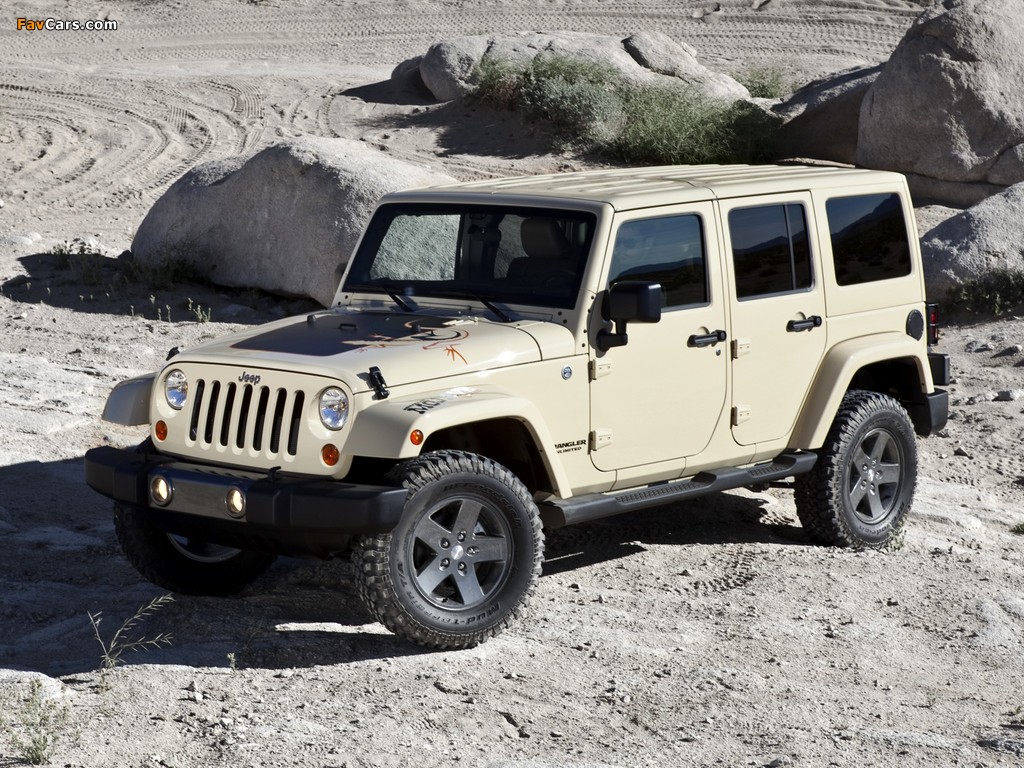 Photos of Jeep Wrangler Unlimited Mojave (JK) 2011 (1024 x 768)