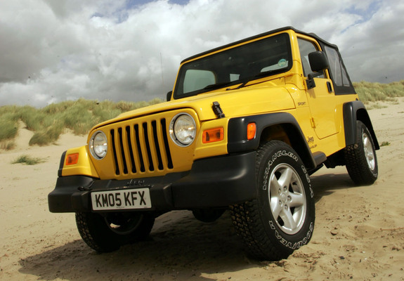 Pictures of Jeep Wrangler Sport UK-spec (TJ) 1997–2006