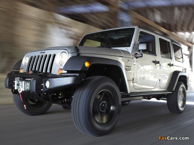 Jeep Wrangler Unlimited Call of Duty: MW3 (JK) 2011 wallpapers (640 x 480)