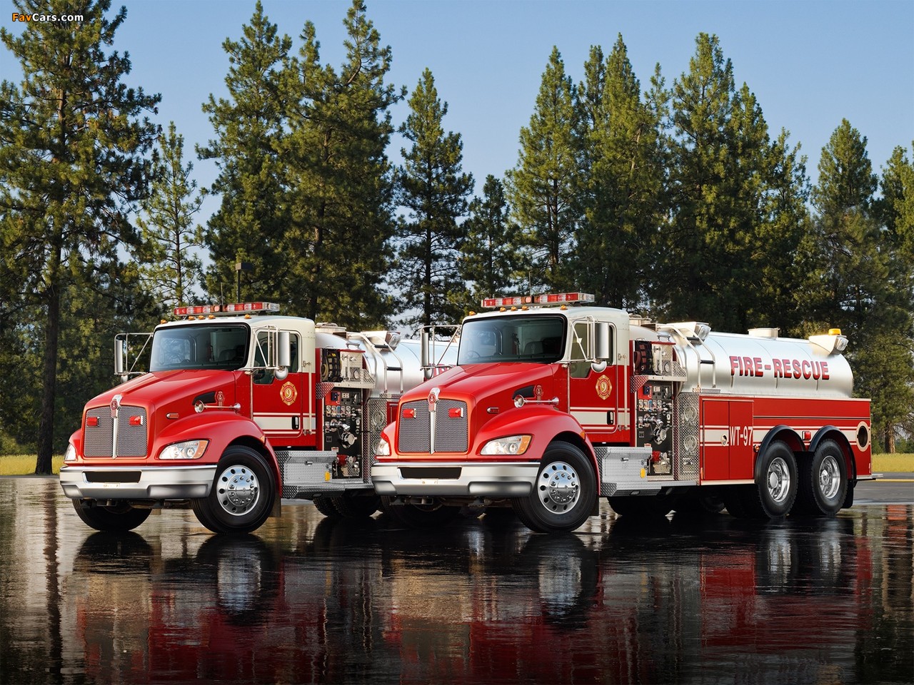 Pictures of Kenworth T370 Firetruck 2009 (1280 x 960)