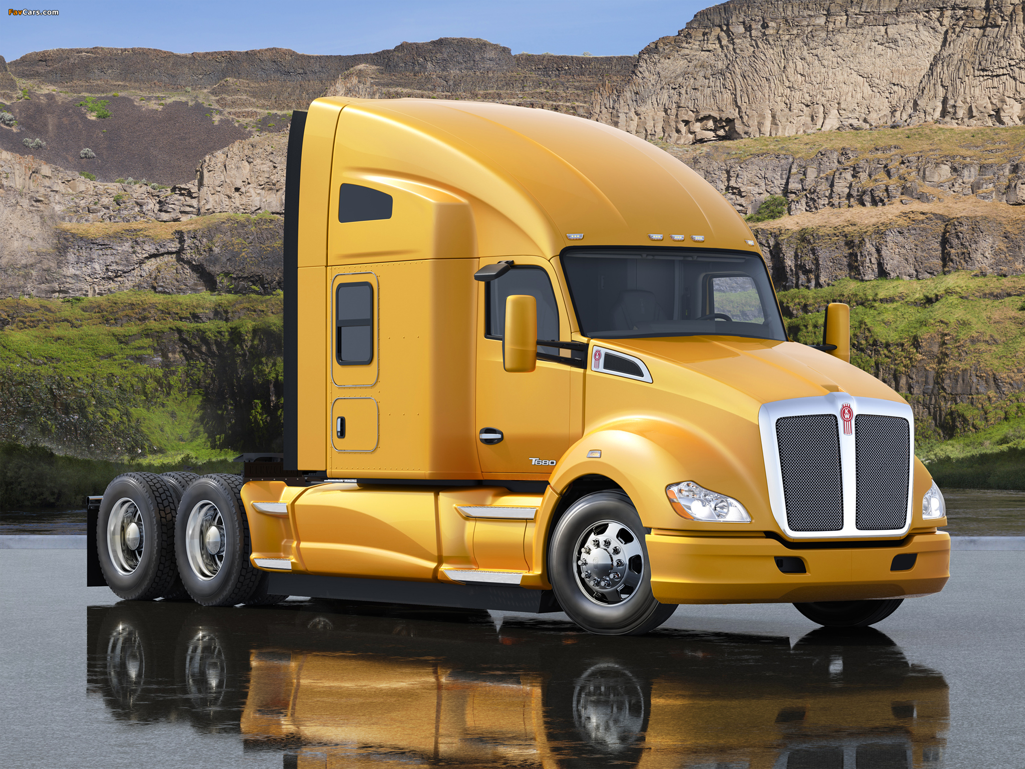 Images of Kenworth T680 2012 (2048 x 1536)