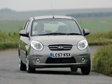Images of Kia Picanto UK-spec (SA) 2007–09