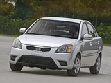 Pictures of Kia Rio Sedan US-spec (JB) 2009–11