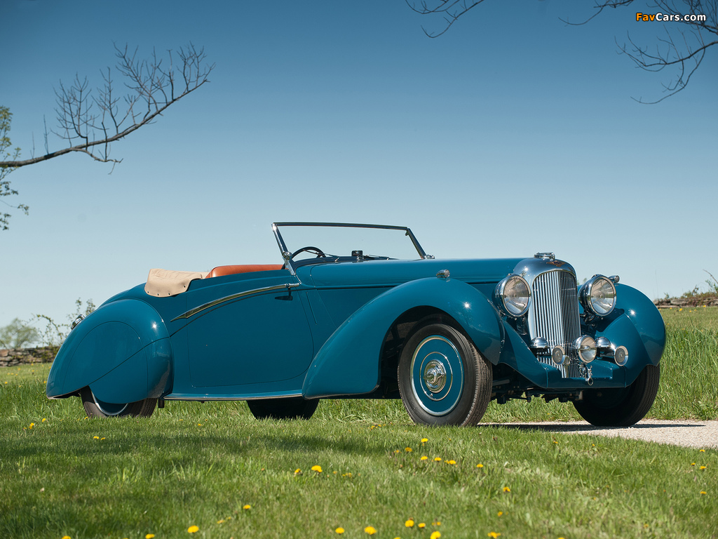 Lagonda LG6 Rapide Drophead Coupe 1938 wallpapers (1024 x 768)