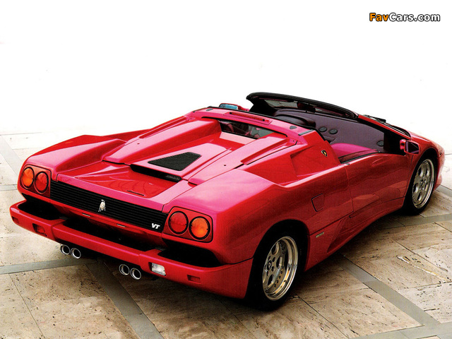 Images of Lamborghini Diablo VT Roadster (ver.1) 1995–98 (640 x 480)