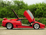 Lamborghini Diablo UK-spec 1990–93 wallpapers
