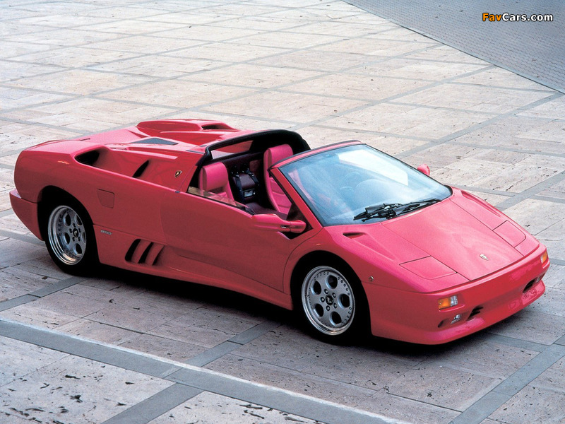 Lamborghini Diablo VT Roadster 1995–98 pictures (800 x 600)