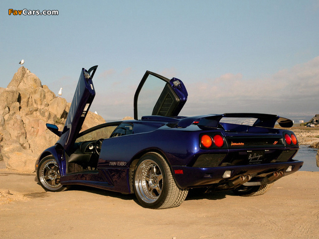 Lamborghini Diablo SV Monterey Edition 1998 pictures (640 x 480)
