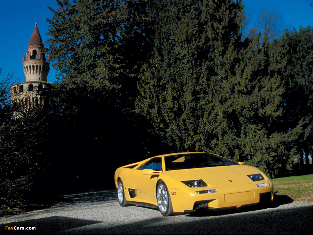 Lamborghini Diablo VT 6.0 2000–01 images (1024 x 768)