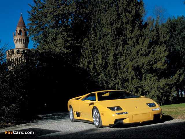 Lamborghini Diablo VT 6.0 2000–01 images (640 x 480)