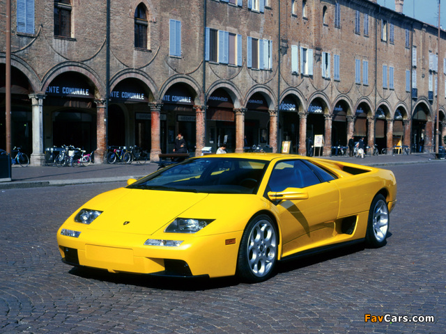 Lamborghini Diablo VT 6.0 2000–01 photos (640 x 480)