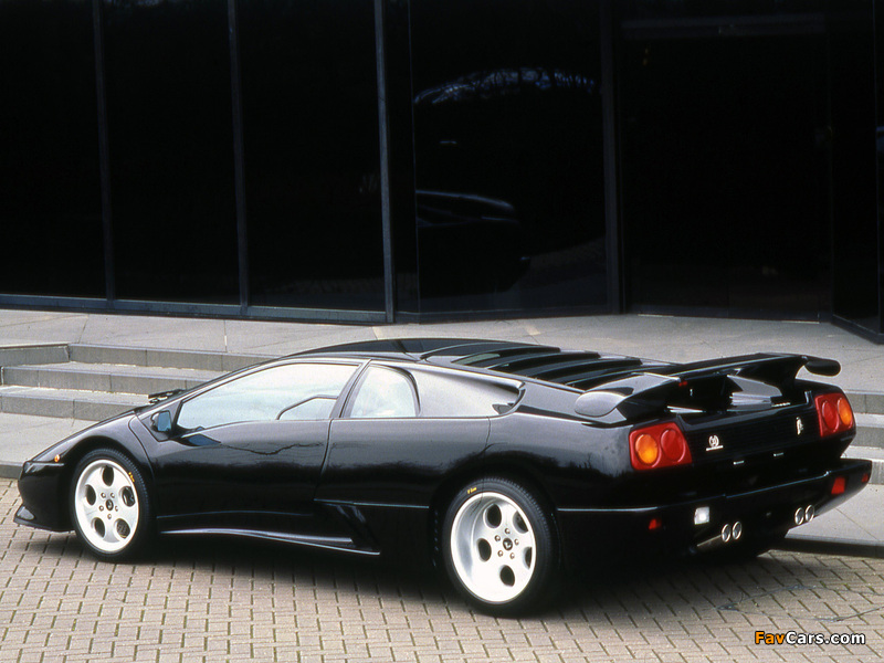 Lamborghini Diablo SE30 UK-spec 1994–95 wallpapers (800 x 600)