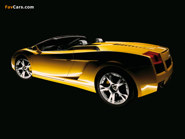 Lamborghini Gallardo Spyder 2006–08 pictures (640 x 480)