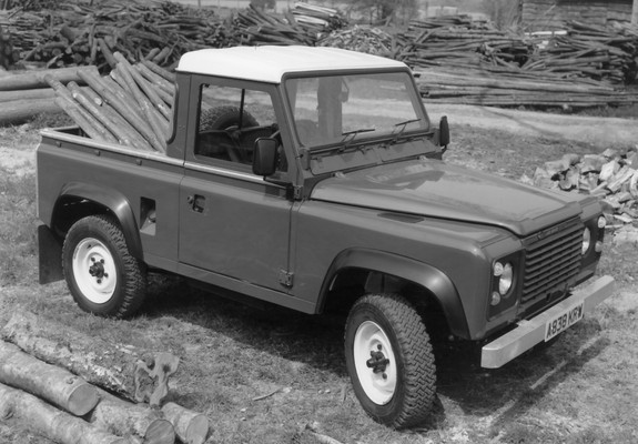 Pictures of Land Rover 90 Pickup 1984–90