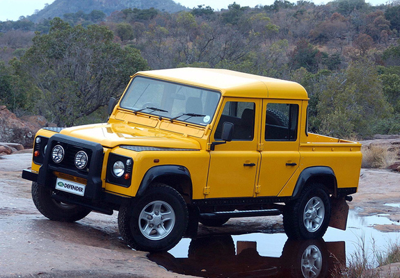 Land Rover Defender 110 Double Cab Pickup ZA-spec 1990–2007 pictures
