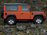 Land Rover Defender Fire 2009 wallpapers