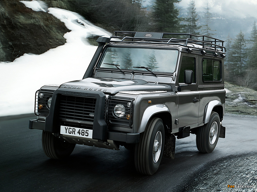 Pictures of Land Rover Defender 90 Station Wagon EU-spec 2007 (1024 x 768)
