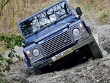 Land Rover Defender 110 Utility Wagon UK-spec 2009 wallpapers