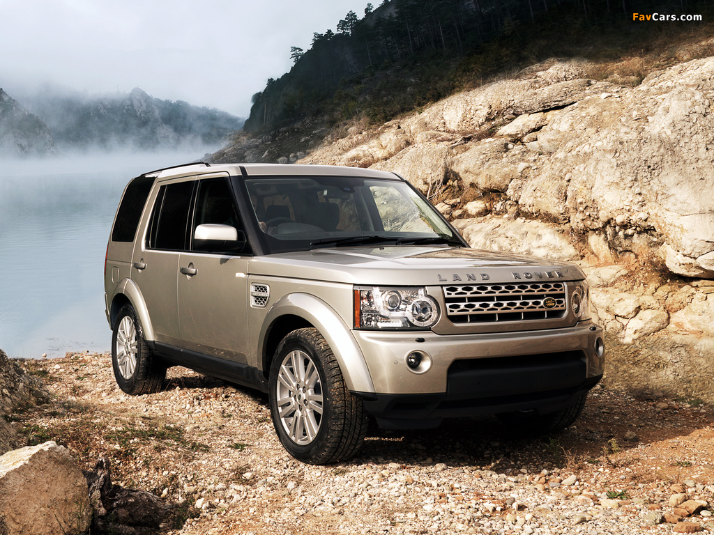 Land Rover Discovery 4 3.0 TDV6 UK-spec 2009 wallpapers (1024 x 768)