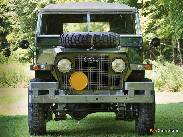 Land Rover Lightweight (Series IIA) 1968–72 pictures (640 x 480)