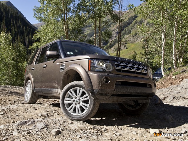 Land Rover LR4 2009 wallpapers (640 x 480)